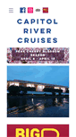 Mobile Screenshot of capitolrivercruises.com